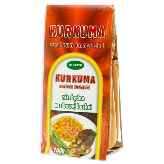 KURKUMA - SZAFRAN INDYJSKI 100G KALDYSZ