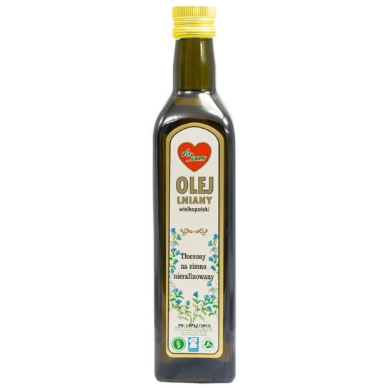 OLEJ LNIANY WIELKOPOLSKI 500ML VITACORN