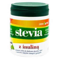 SŁODZIK STEVIA Z INULINĄ ZIELONY LISTEK 140G DOMOS