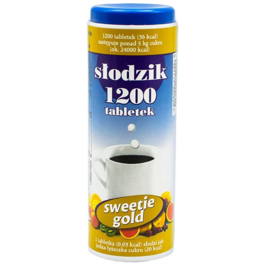 SŁODZIK SWEETIE GOLD 1200 TABLETEK DOMOS