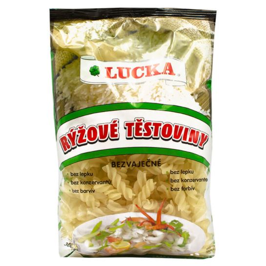 MAKARON RYŻOWY ŚWIDERKI BEZGLUTENOWY 300G LUCKA