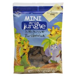 HERBATNIKI MINI JUNGLE KAKAOWE 100G BIO ANIA