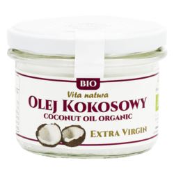 OLEJ KOKOSOWY EXTRA VIRGIN (BIAŁY) BIO 200ML VITA NATURA