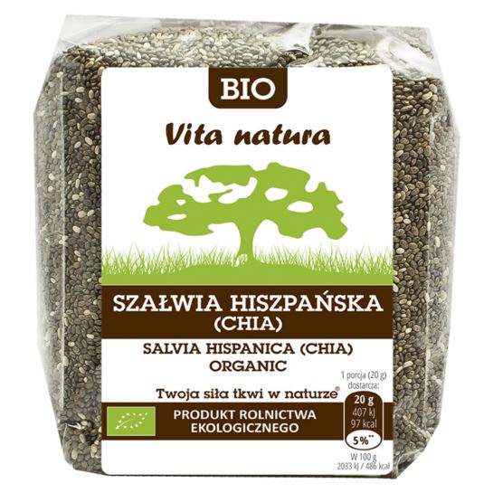 CHIA SZAŁWIA HISZPAŃSKA BIO 200G VITA NATURA