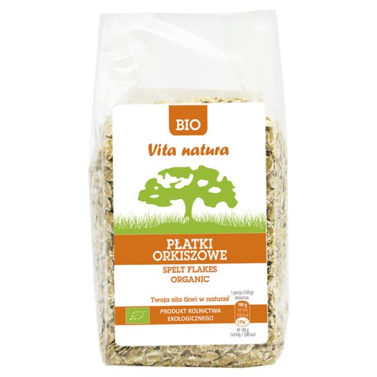 PŁATKI ORKISZOWE BIO 300G VITA NATURA