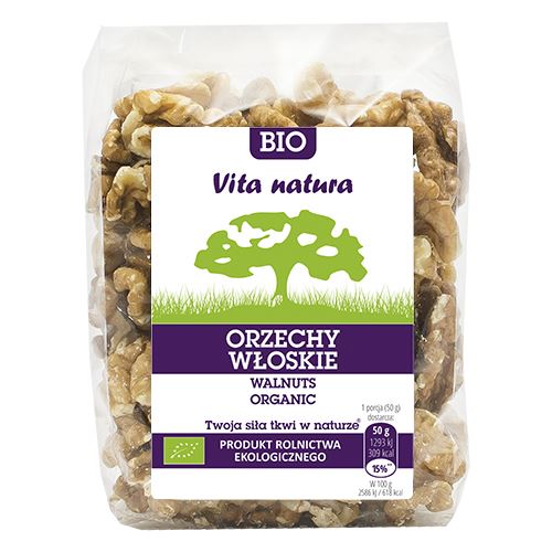 ORZECHY WŁOSKIE BIO 150G VITA NATURA