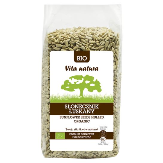 SŁONECZNIK ŁUSKANY BIO 450G VITA NATURA