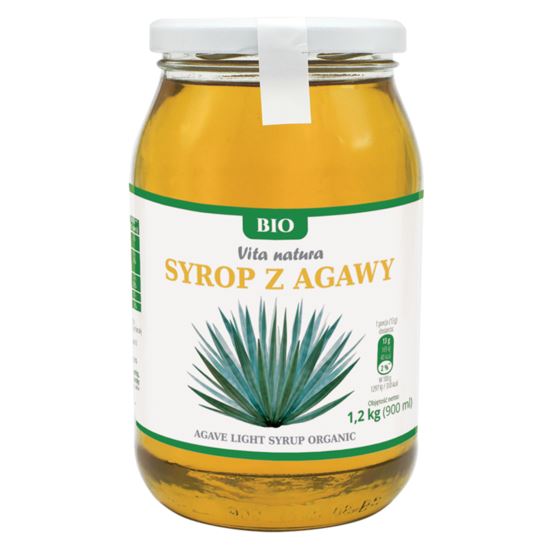 SYROP Z AGAWY JASNY BIO 1,2 KG VITA NATURA