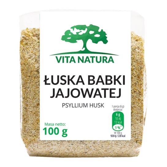 ŁUSKA BABKI JAJOWATEJ 100G VITA NATURA