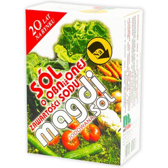 SÓL NISKOSODOWA MAGDI 500G MANAVITA