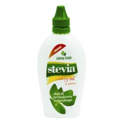 SŁODZIK STEVIA PŁYN ZIELONY LISTEK 75ML DOMOS