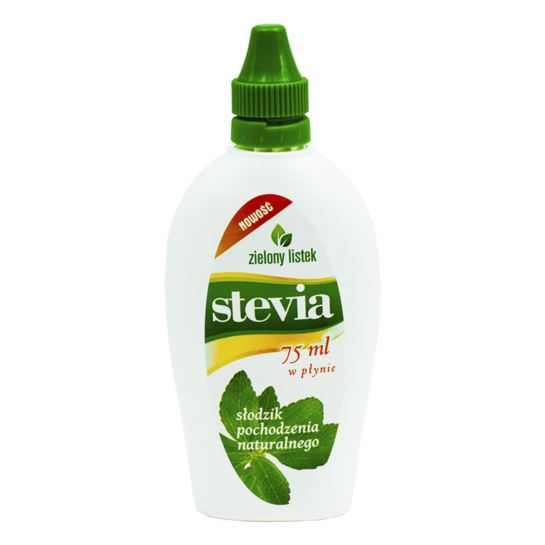 SŁODZIK STEVIA PŁYN ZIELONY LISTEK 75ML DOMOS