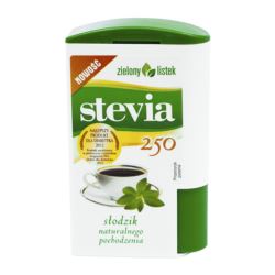 SŁODZIK STEVIA TABLETKI ZIELONY LISTEK 250SZT