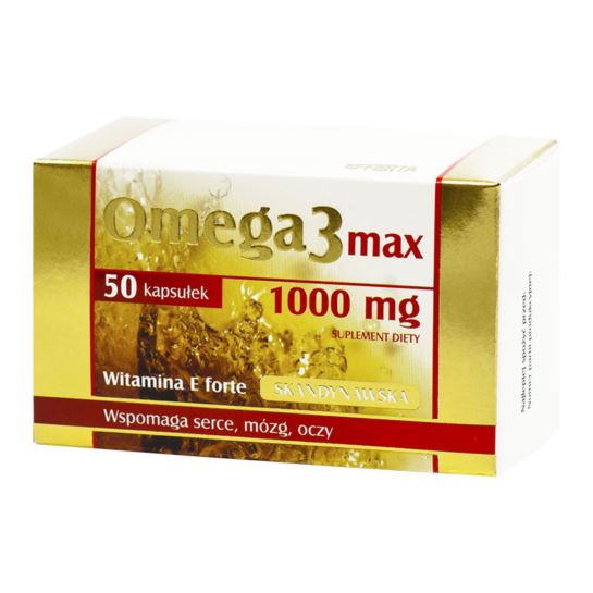 KWAS OMEGA 3 MAX KAPSUŁKI 50SZT DOMOS