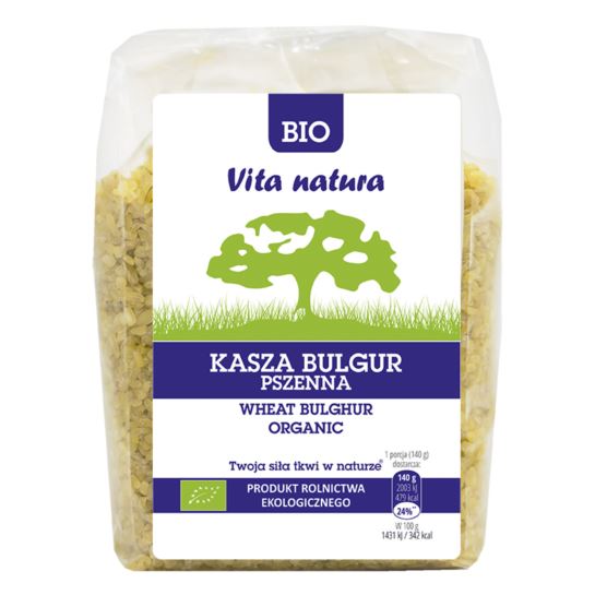 KASZA BULGUR BIO 400G VITA NATURA