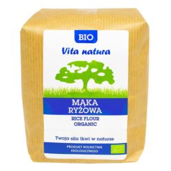 MĄKA RYŻOWA BIAŁA BIO 500G VITA NATURA