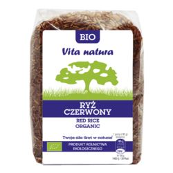 RYŻ CZERWONY BIO 400G VITA NATURA