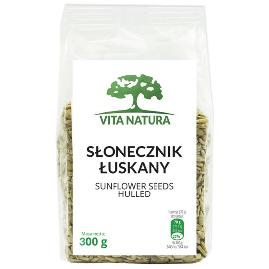 SŁONECZNIK ŁUSKANY 300G VITA NATURA