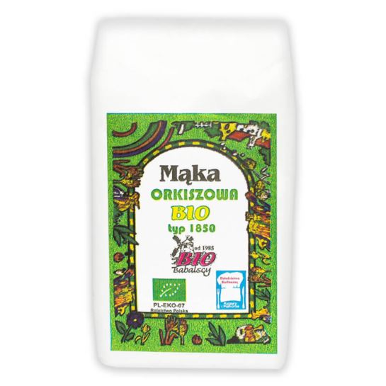 MĄKA RAZOWA ORKISZOWA TYP 1850 BIO 1KG BABALSCY