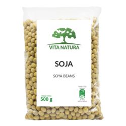 SOJA ZIARNO 500G VITA NATURA