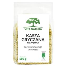 KASZA GRYCZANA NIEPALONA 500G VITA NATURA