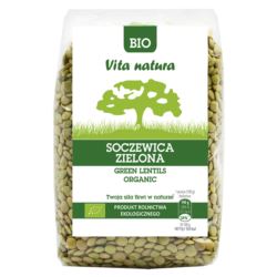 SOCZEWICA ZIELONA BIO 400G VITA NATURA