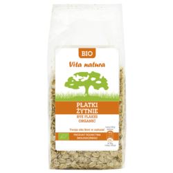 PŁATKI ŻYTNIE BIO 300G VITA NATURA