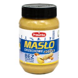 MASŁO ORZECHOWE ACTIVE BEZ SOL/CUKR 470G PRIMAVIKA