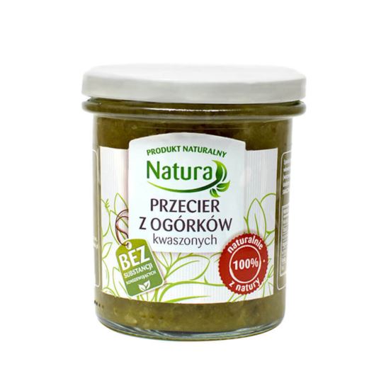 PRZECIER Z OGÓRKÓW KWASZONYCH 320G NATURA