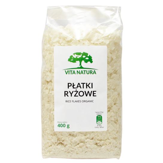 PŁATKI RYŻOWE 400G VITA NATURA