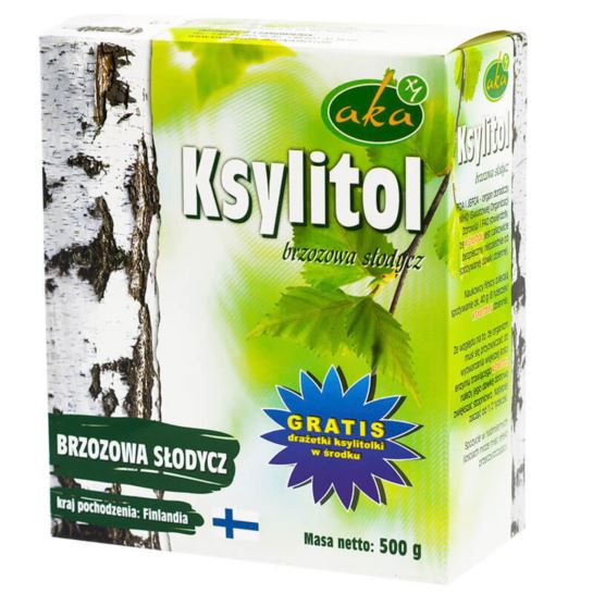 KSYLITOL CUKIER Z BRZOZY 500G AKA