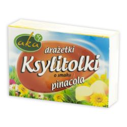 KSYLITOLKI DRAŻETKI O SMAKU PINACOLA 40G AKA