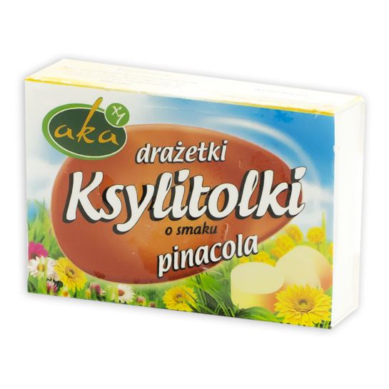 KSYLITOLKI DRAŻETKI O SMAKU PINACOLA 40G AKA