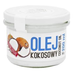 OLEJ KOKOSOWY EXTRA VIRGIN (NIEBIESKI) 200ML VITA NATURA