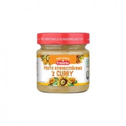 PASTA SŁONECZNIKOWA Z CURRY 160G PRIMAVIKA BEZGLUTENOWA