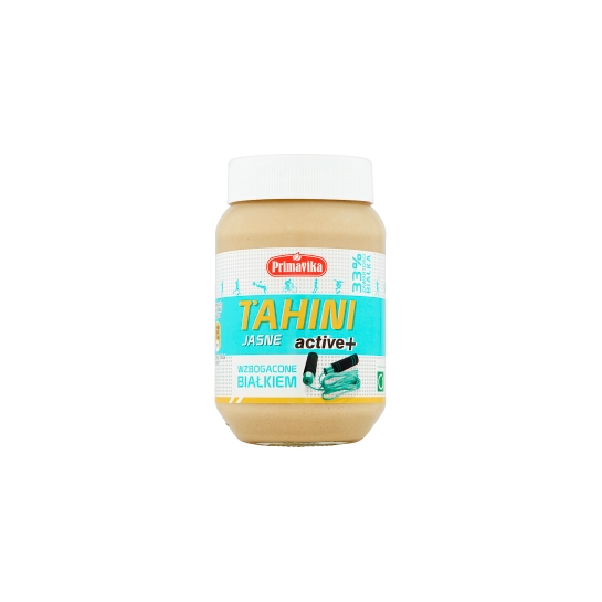 TAHINI JASNA AKTIVE+WZB. BIAŁKIEM 470G