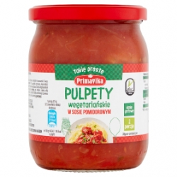 PULPETY W SOSIE POMIDOROWYM 430G PRIMAVIKA