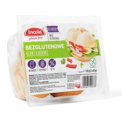 BUŁKI KAJZERKI BEZGLUTENOWE 2SZT 120G INCOLA