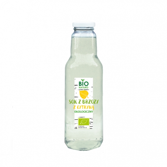 SOK Z BRZOZY Z CYTRYNĄ BIO 750ML BIONATURO