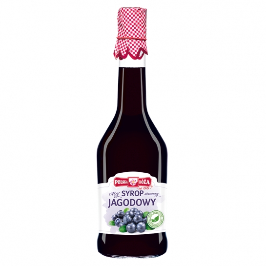 SYROP JAGODOWY 500ML POLSKA RÓŻA