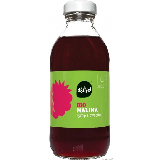 SYROP MALINA BIO 330ML ,, A TO DOBRE"