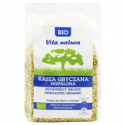 KASZA GRYCZANA NIEPALONA BIO 1KG  VITA NATURA