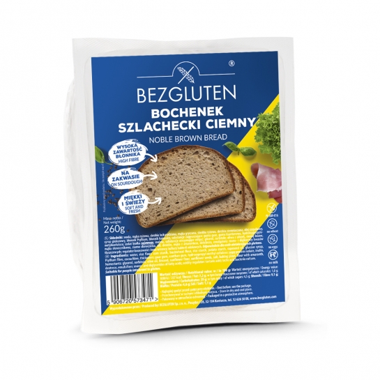 BOCHENEK SZLACHECKI CIEMNY 260G BEZGLUTEN