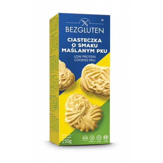 CIASTECZKA MAŚLANE PKU 150G BEZGLUTEN