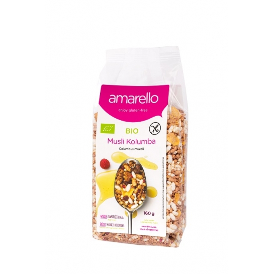 MUSLI KOLUMBA BIO AMARELLO 160G KUBARA