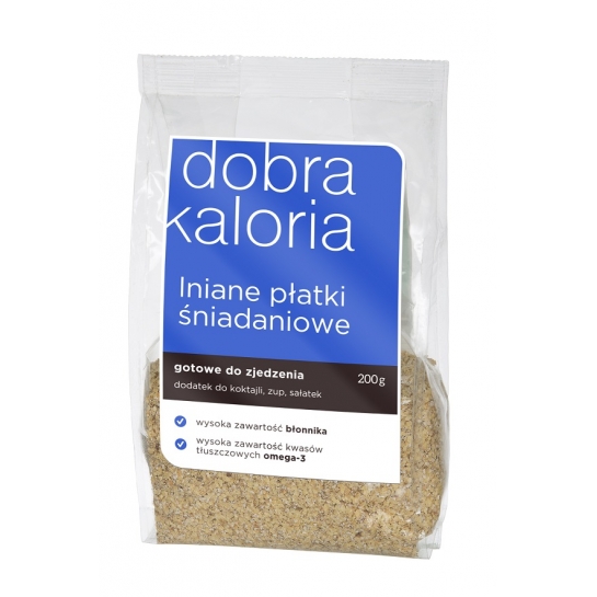 PŁATKI LNIANE ŚNIADANIOWE 200G KUBARA