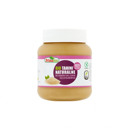 TAHINI NATURALNE 100% BIO 350G PRIMAVIKA