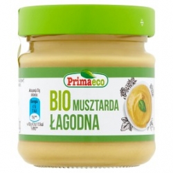 MUSZTARDA ŁAGODNA BIO 170G PRIMAVIKA