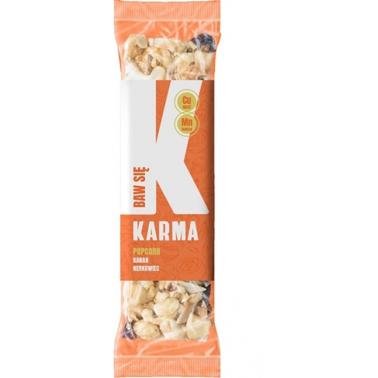 BATON BAW SIĘ POPCORN BANAN NERKOWIEC KARMA