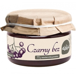 KONFITURA CZARNY BEZ Z DODATKIEM CUKRU 295G ,, A TO DOBRE"